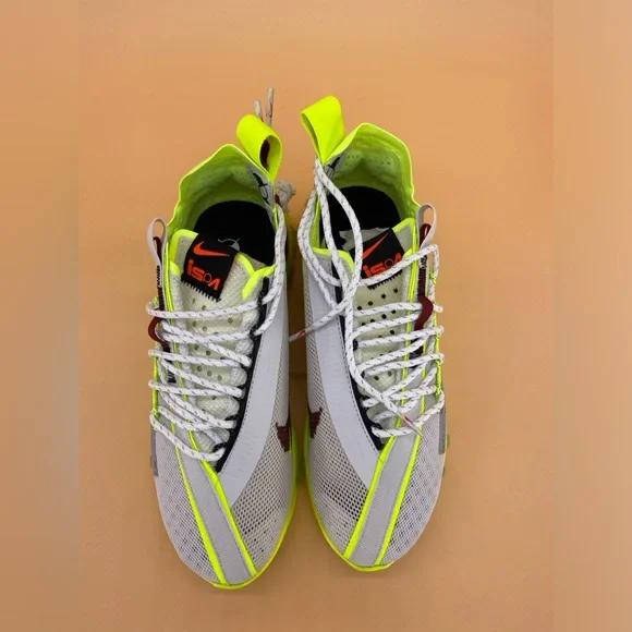 Nike React Runner ISPA Platinum Tint Volt Glow Team Red 